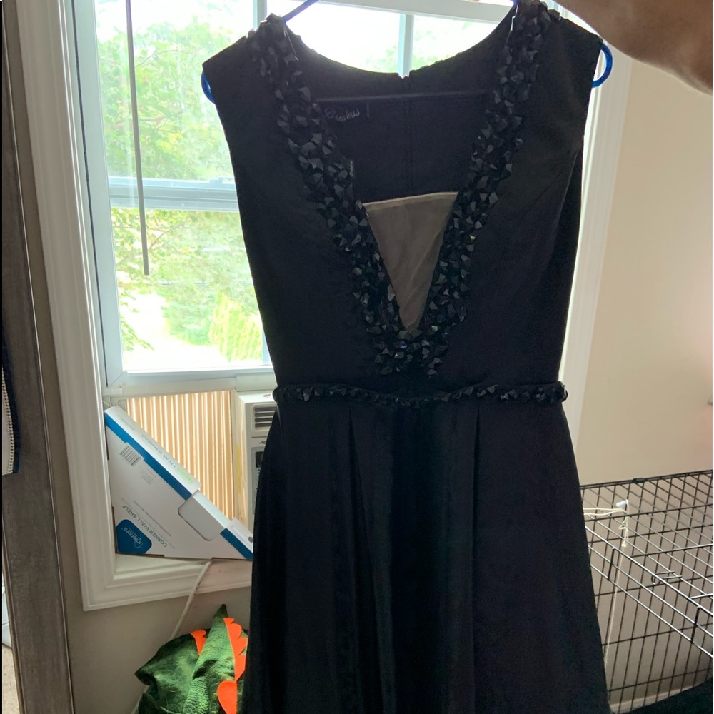 Black cocktail dress